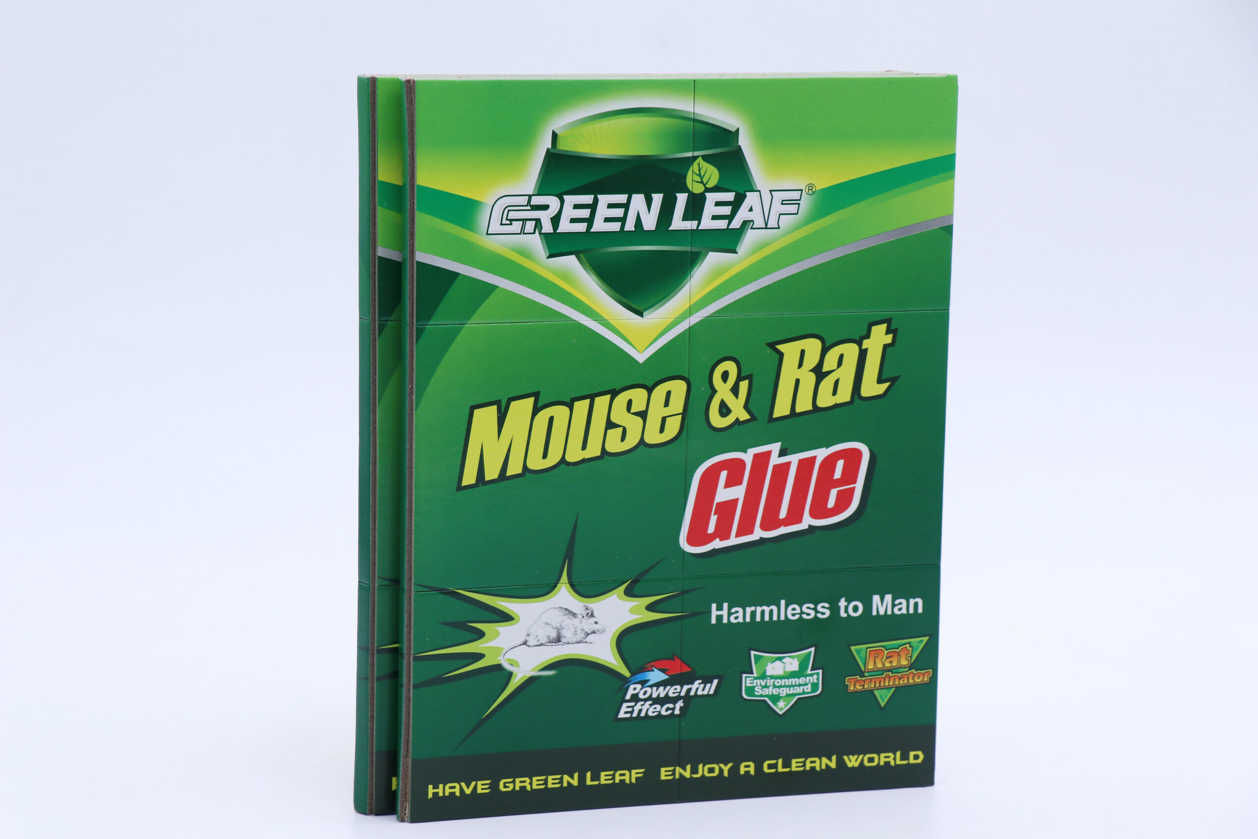 IMG_2369 Free Shipping GREEN LEAF Mouse & Rat Glue Board, Super Strong Sticky Rodent Trap, Non-toxic & Odorless Glue Trap for Household Rodent Control - Image 1